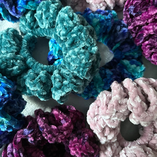 Custom Velvet Scrunchies